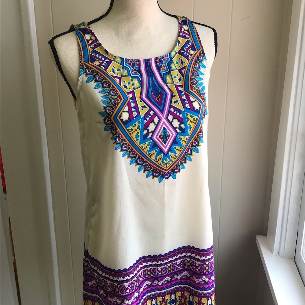 ALL $5 ITEMS ON SALE 3 for $12 Printed silk dress